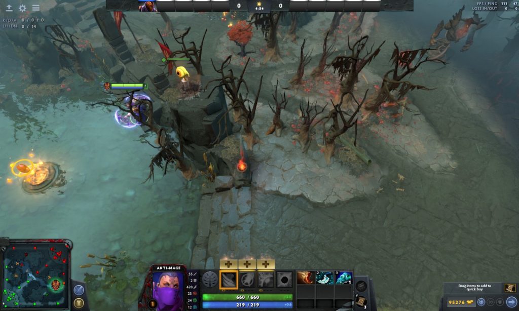dire offlane wards